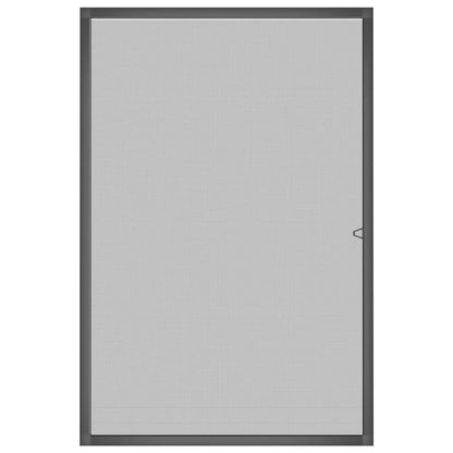 vidaXL Moustiquaire pour fenêtres Anthracite 80x120 cm