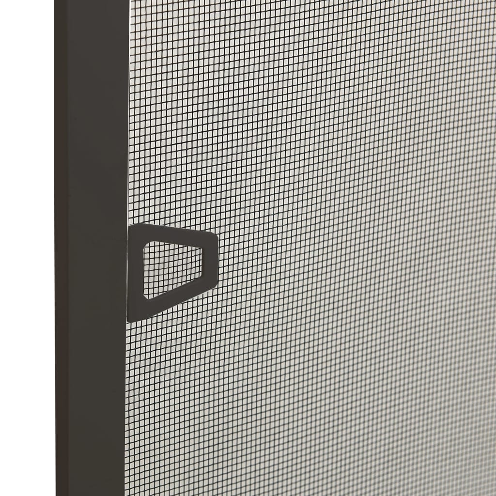 vidaXL Moustiquaire pour fenêtres Anthracite 80x120 cm