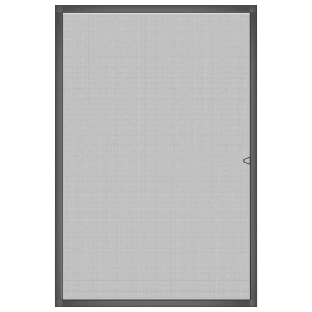vidaXL Moustiquaire pour fenêtres Anthracite 90x120 cm