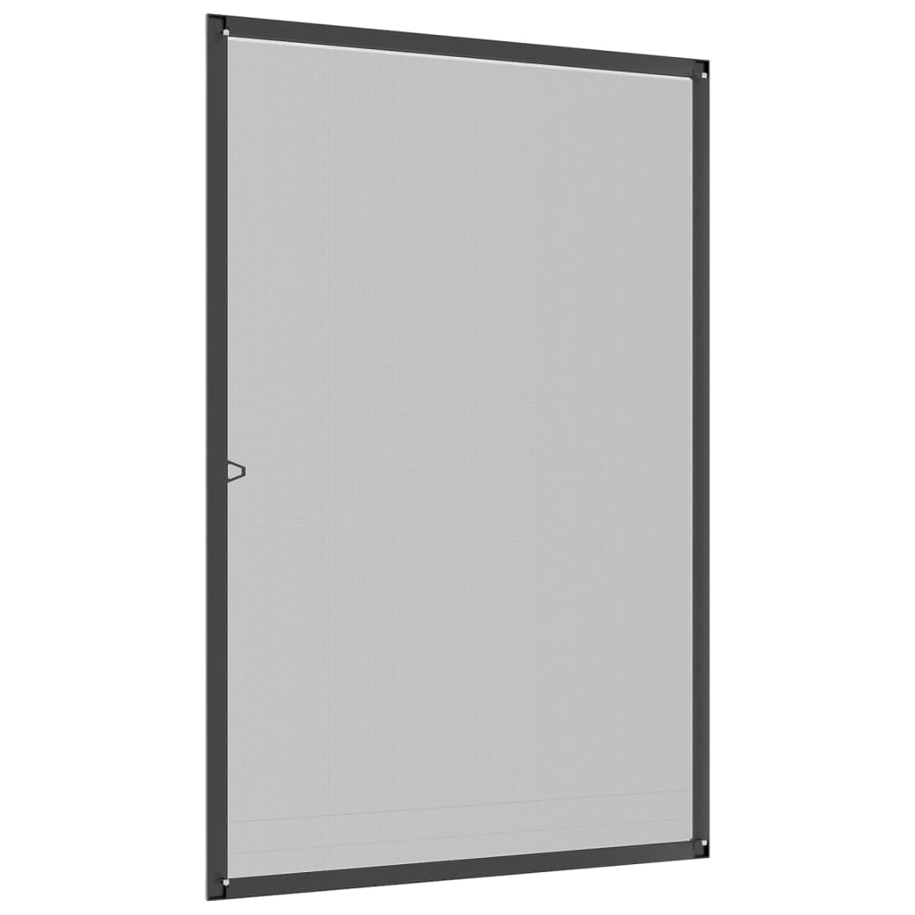 vidaXL Moustiquaire pour fenêtres Anthracite 90x120 cm