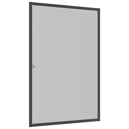 vidaXL Moustiquaire pour fenêtres Anthracite 90x120 cm