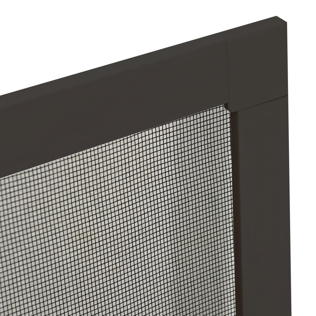 vidaXL Moustiquaire pour fenêtres Anthracite 90x120 cm
