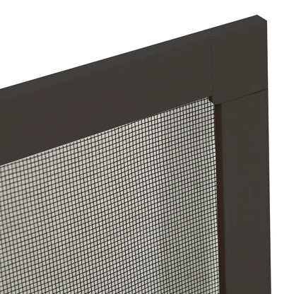 vidaXL Moustiquaire pour fenêtres Anthracite 90x120 cm
