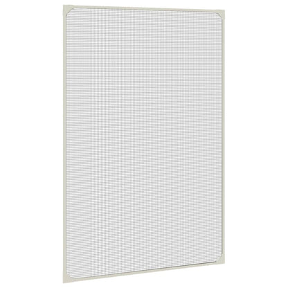 vidaXL Moustiquaire magnétique pour fenêtres blanc 80x120 cm