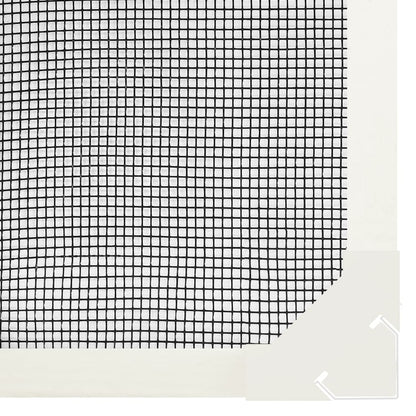vidaXL Moustiquaire magnétique pour fenêtres blanc 80x120 cm