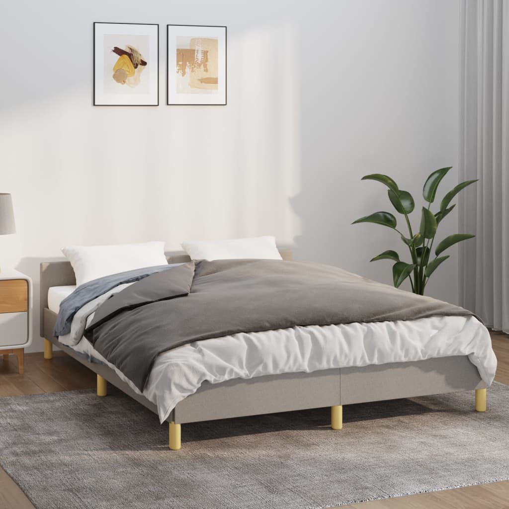 vidaXL Couverture lestée avec housse Gris 152x203 cm 11 kg Tissu