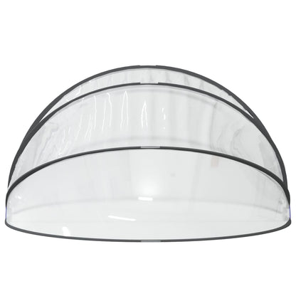 vidaXL Dôme de piscine rond 467x234 cm PVC