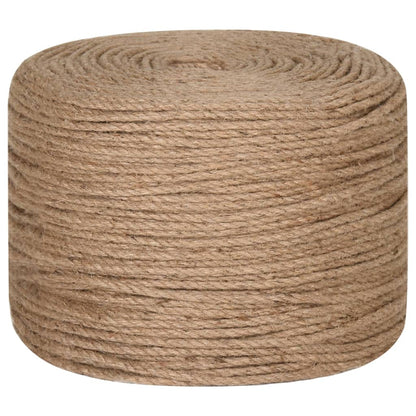 vidaXL Corde de jute 250 m de long 8 mm d'épaisseur