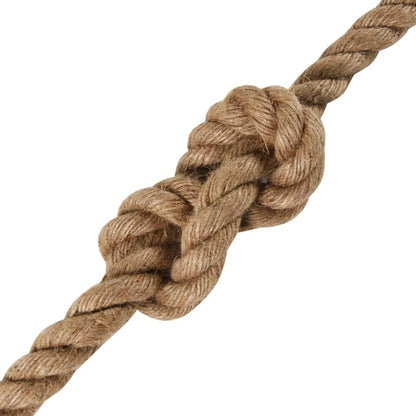 vidaXL Corde de jute 50 m de long 12 mm d'épaisseur