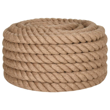 vidaXL Corde de jute 10 m de long 60 mm d'épaisseur