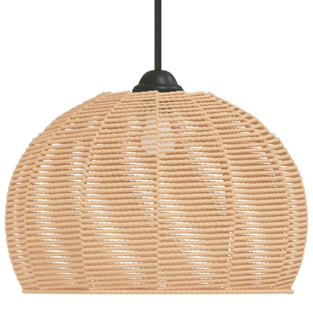 vidaXL Abat-jour de plafonnier Ø36x26 cm fer et papier