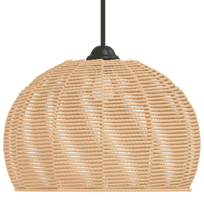 vidaXL Abat-jour de plafonnier Ø36x26 cm fer et papier