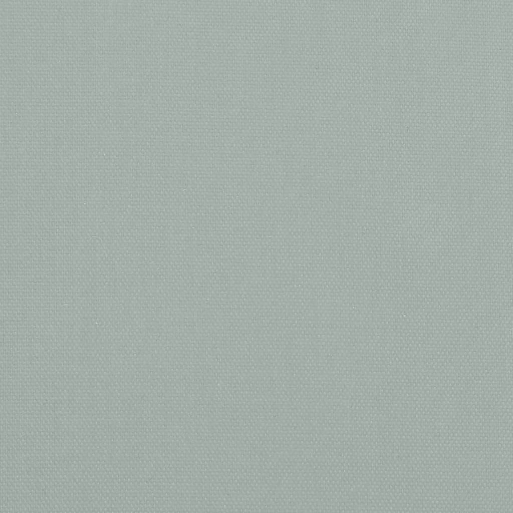 vidaXL Remorque de vélo gris tissu oxford et fer