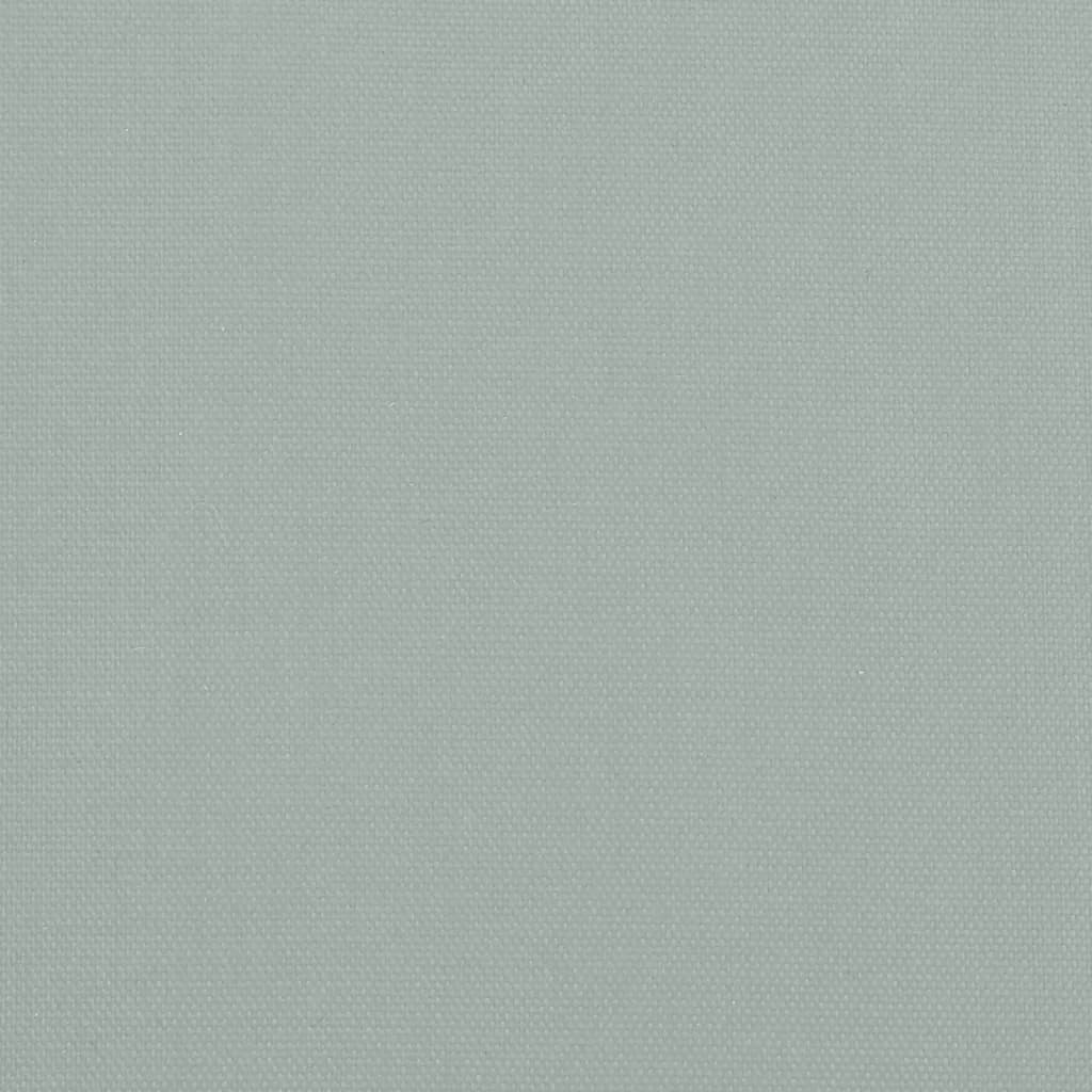 vidaXL Remorque de vélo gris tissu oxford et fer