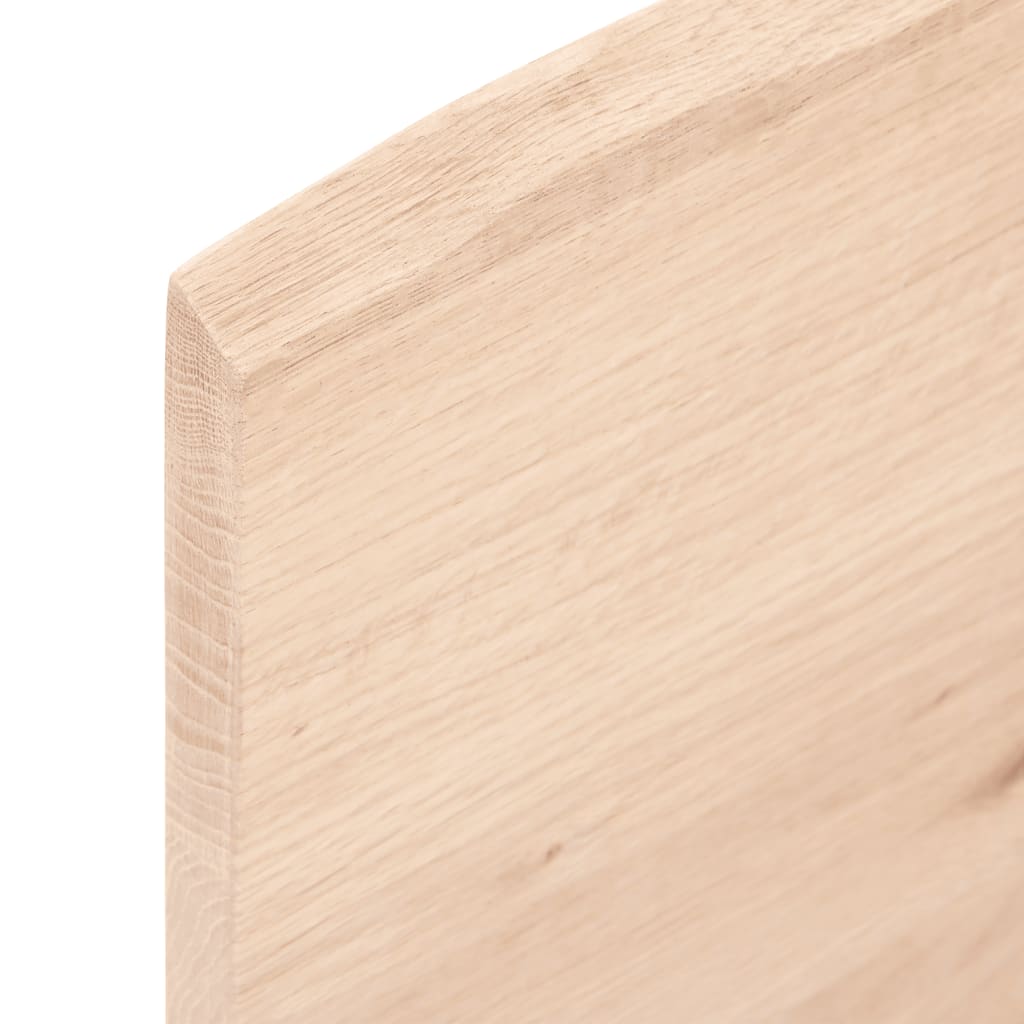 vidaXL Comptoir de salle de bain 60x30x2 cm bois massif non traité