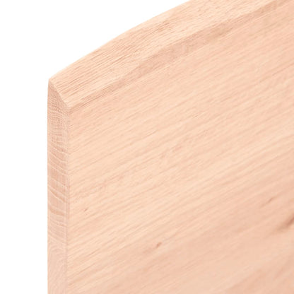 vidaXL Comptoir de salle de bain 60x30x2 cm bois massif non traité