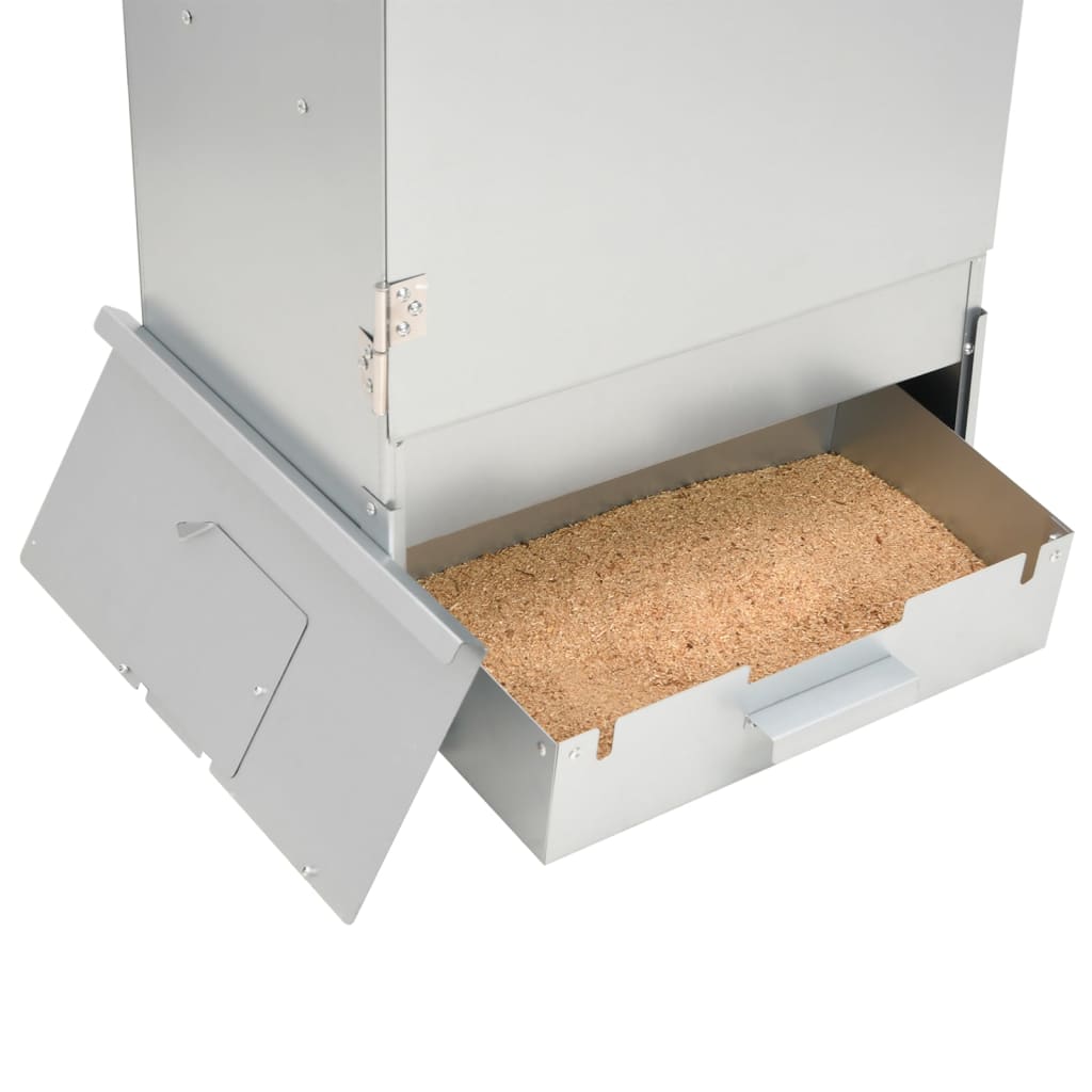 vidaXL Fumoir à four à barbecue avec copeaux de bois 44,5x29x83 cm