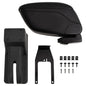 vidaXL Accoudoir de voiture noir 12x29x(32-46) cm ABS
