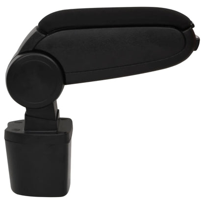 vidaXL Accoudoir de voiture noir 14,5x31,5x(30-48) cm ABS