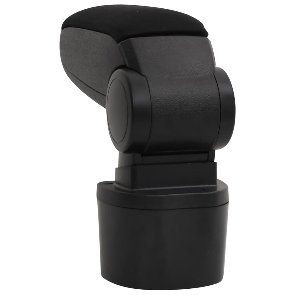 vidaXL Accoudoir de voiture noir 14,5x31,5x(30-48) cm ABS