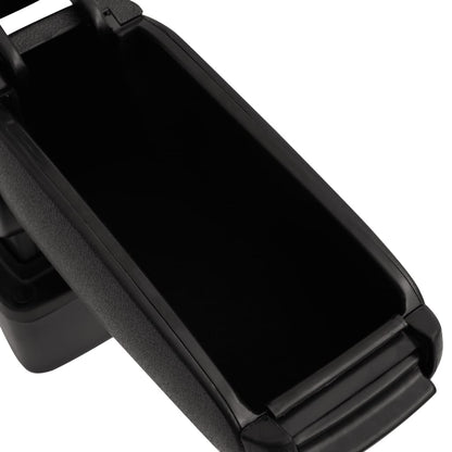 vidaXL Accoudoir de voiture noir 14,5x31,5x(30-48) cm ABS