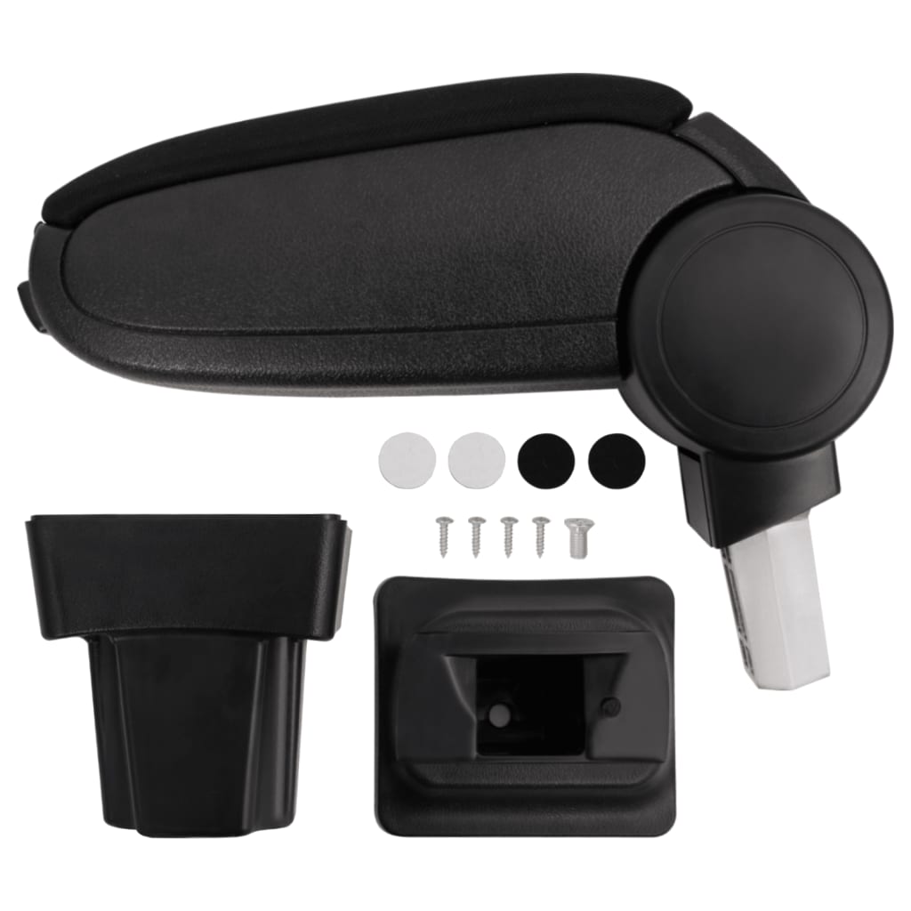 vidaXL Accoudoir de voiture noir 11,5x32x(30-50) cm ABS