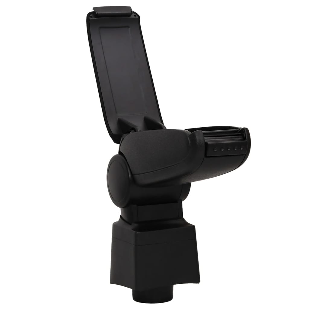 vidaXL Accoudoir de voiture noir 12x34x(35-47) cm ABS