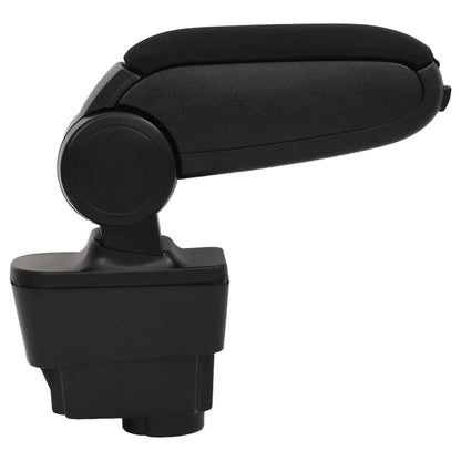 vidaXL Accoudoir de voiture noir 11x35x(32-49) cm ABS