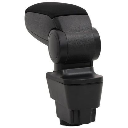 vidaXL Accoudoir de voiture noir 11x35x(32-49) cm ABS