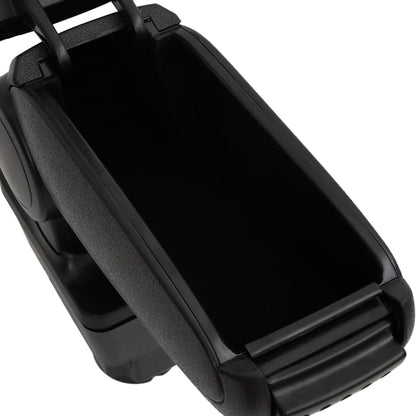 vidaXL Accoudoir de voiture noir 11x35x(32-49) cm ABS