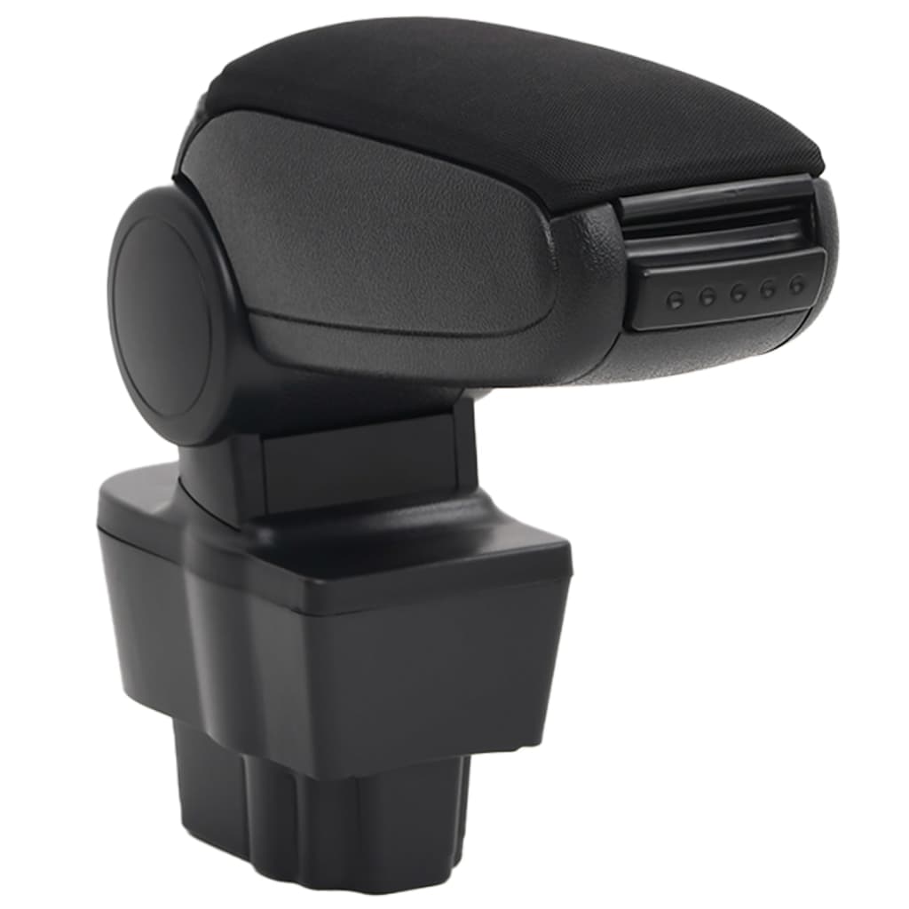 vidaXL Accoudoir de voiture noir 12x37x(31-48) cm ABS