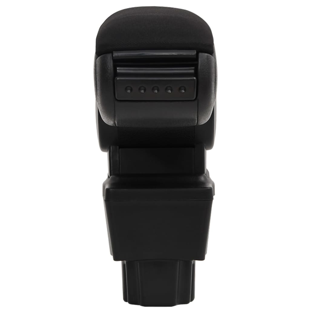 vidaXL Accoudoir de voiture noir 12x37x(31-48) cm ABS