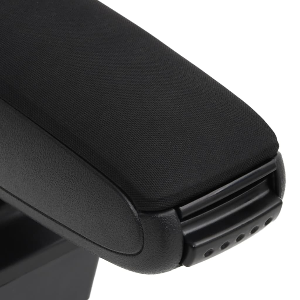 vidaXL Accoudoir de voiture noir 12x37x(31-48) cm ABS