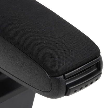 vidaXL Accoudoir de voiture noir 12x37x(31-48) cm ABS