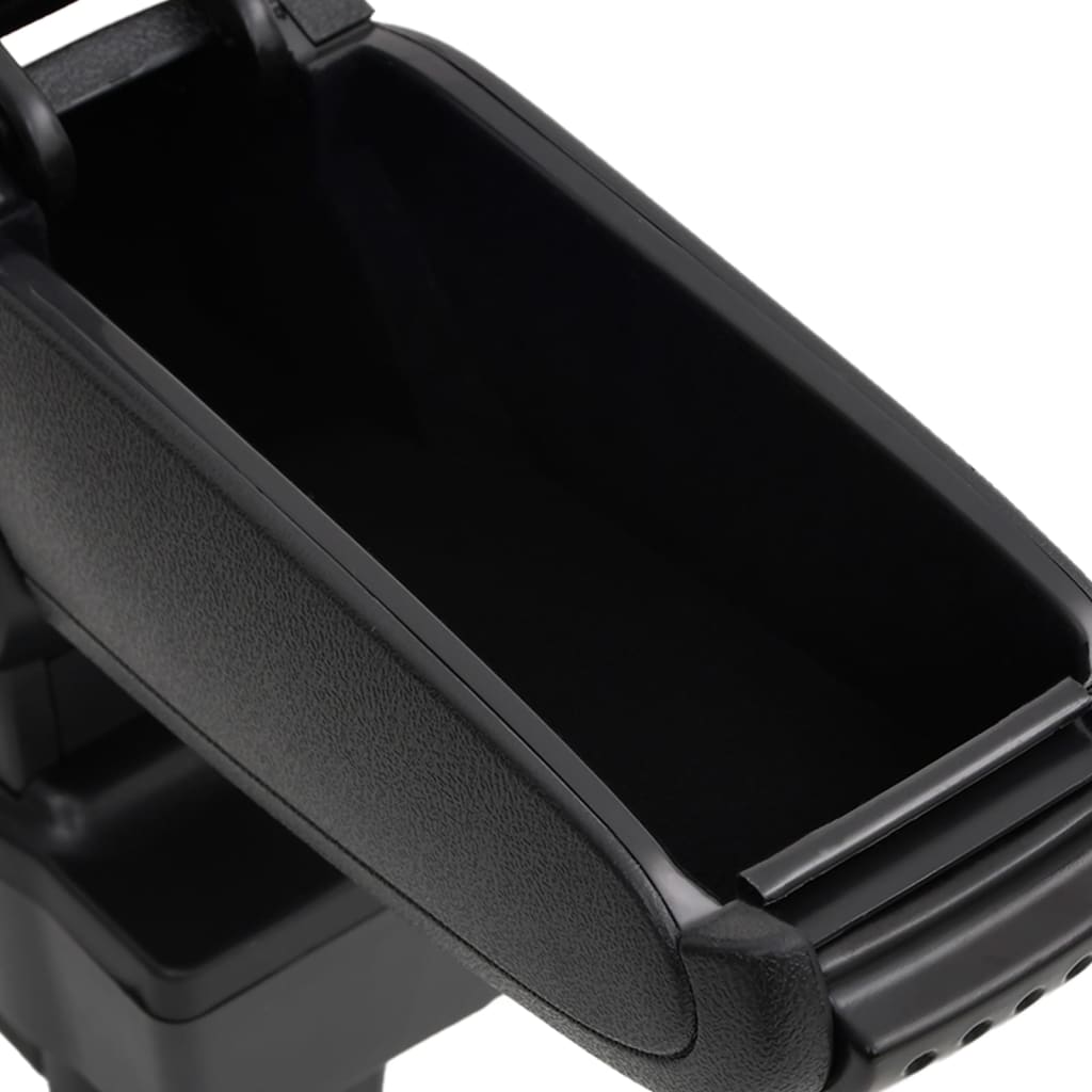 vidaXL Accoudoir de voiture noir 12x37x(31-48) cm ABS