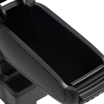 vidaXL Accoudoir de voiture noir 12x37x(31-48) cm ABS