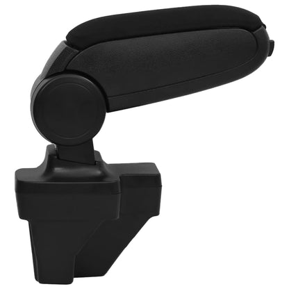 vidaXL Accoudoir de voiture noir 15x35x(33-49,5) cm ABS