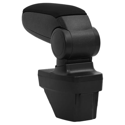 vidaXL Accoudoir de voiture noir 15x35x(33-49,5) cm ABS