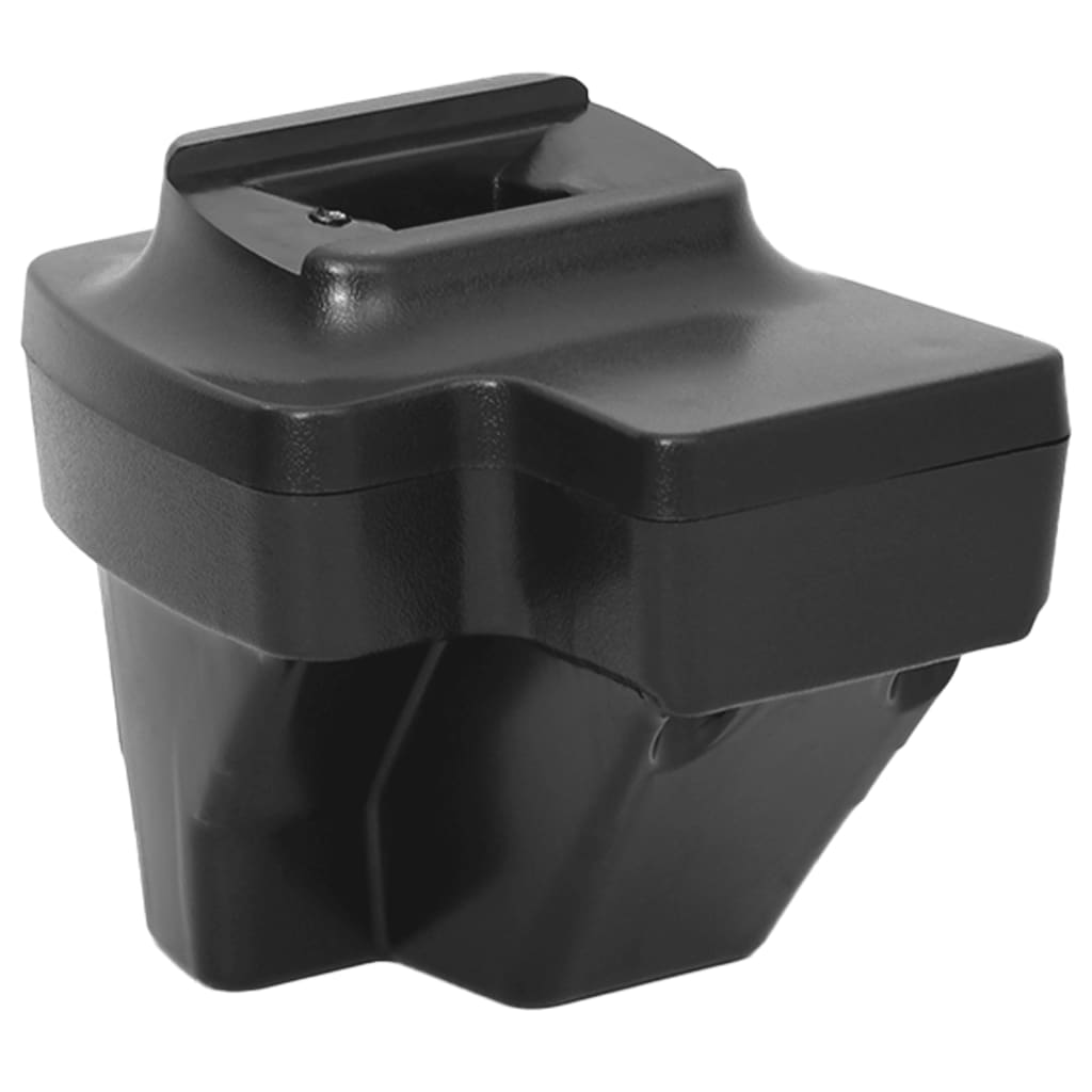 vidaXL Accoudoir de voiture noir 15x35x(33-49,5) cm ABS