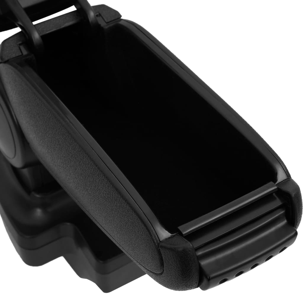 vidaXL Accoudoir de voiture noir 15x35x(33-49,5) cm ABS