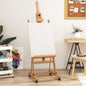 vidaXL Chevalet 55x53,5x178 cm bois de hêtre massif
