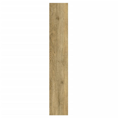 vidaXL Panneaux muraux Aspect bois Marron PVC 4,12 m²