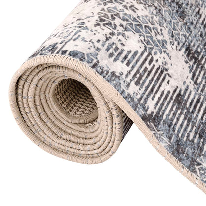vidaXL Tapis lavable multicolore 80x150 cm antidérapant