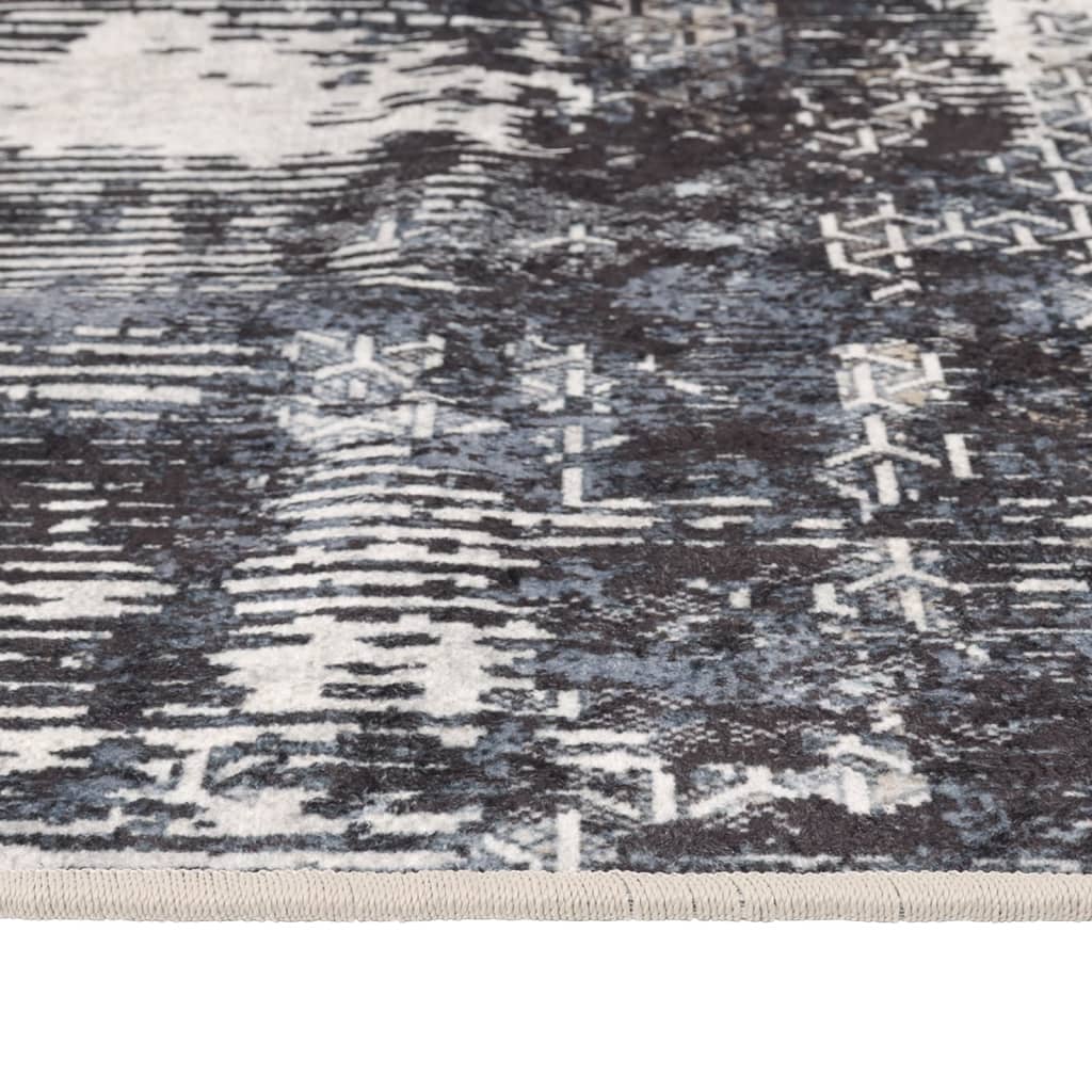 vidaXL Tapis lavable multicolore 80x150 cm antidérapant