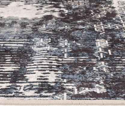 vidaXL Tapis lavable multicolore 80x150 cm antidérapant
