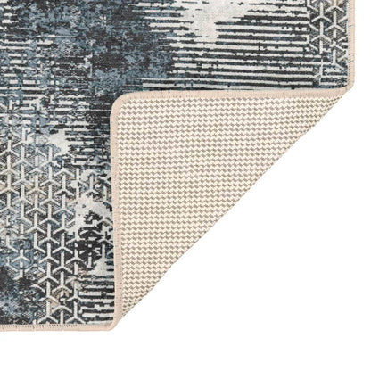 vidaXL Tapis lavable multicolore 80x300 cm antidérapant