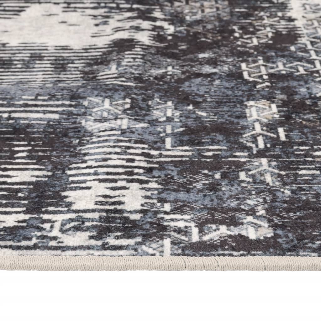 vidaXL Tapis lavable multicolore 160x230 cm antidérapant