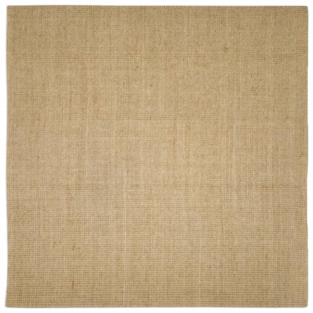 vidaXL Tapis en sisal pour griffoir 100x100 cm