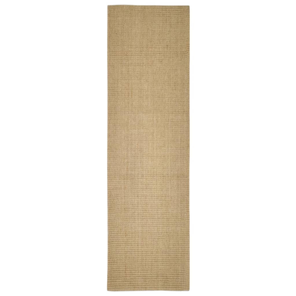 vidaXL Tapis en sisal pour griffoir 100x350 cm