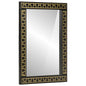 vidaXL Miroir de bain 50x70x2,5 cm bois de manguier massif et verre